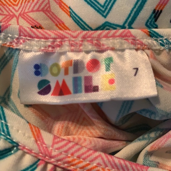 DotDotSmile swing dress, EUC, girls sz 7 - Picture 3 of 4